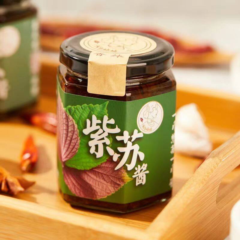 子苏姑姑紫苏酱下饭0添加拌饭酱