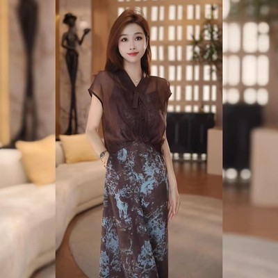 高级感连衣裙女2025夏季新款