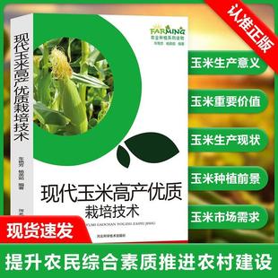 农业种植系列读物书籍图文版 现代玉米栽培技术 科学致富种植养殖农村安全生产农业技术提升训练书籍 书