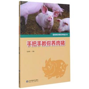 【书】手把手教你养肉猪 畜禽高效规范养殖丛书 农业科学 林牧渔业类 养好猪的B要条件 养猪 中小猪场的饲养管理要点书籍
