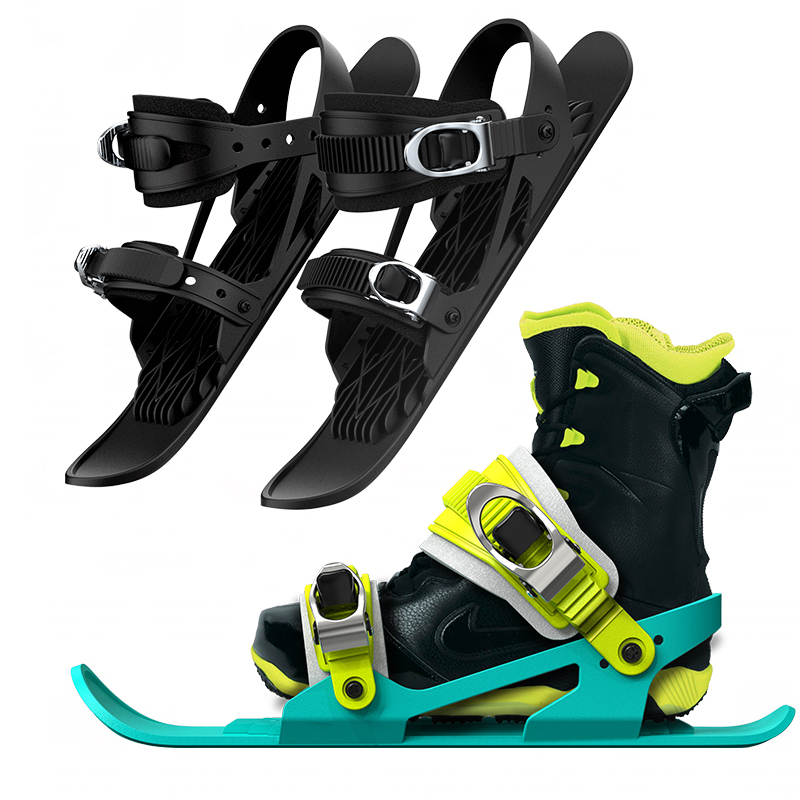 滑雪双板初学者滑雪鞋雪橇鞋