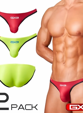 GX3人气U凸囊袋高弹速干经典百搭比基尼低腰男士内裤1条装