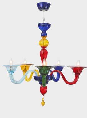 非标定制-Allegro威尼斯吹制玻璃Sogni di Cristallo正宗经典吊灯