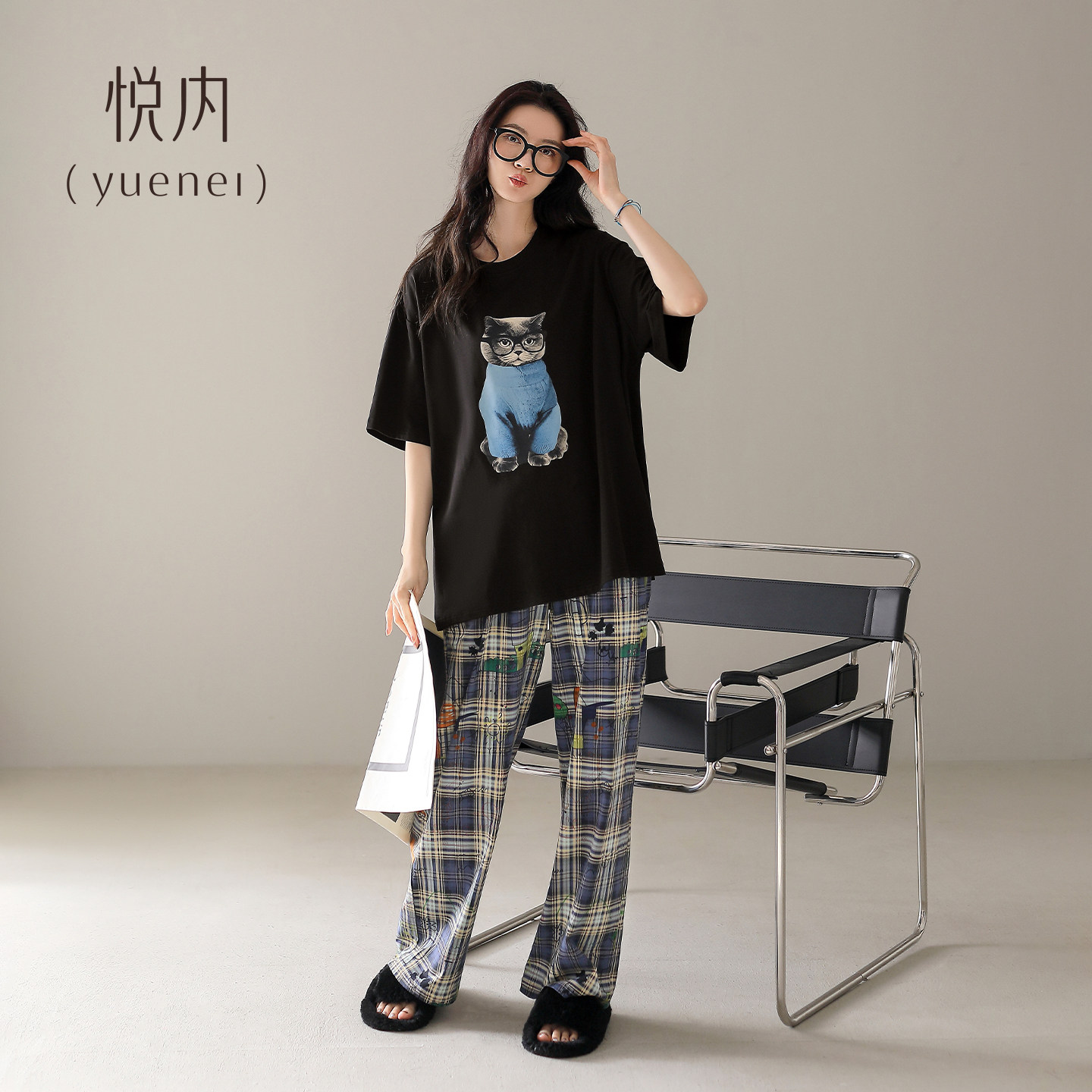 【商场同款】悦内女士纯棉睡衣图片