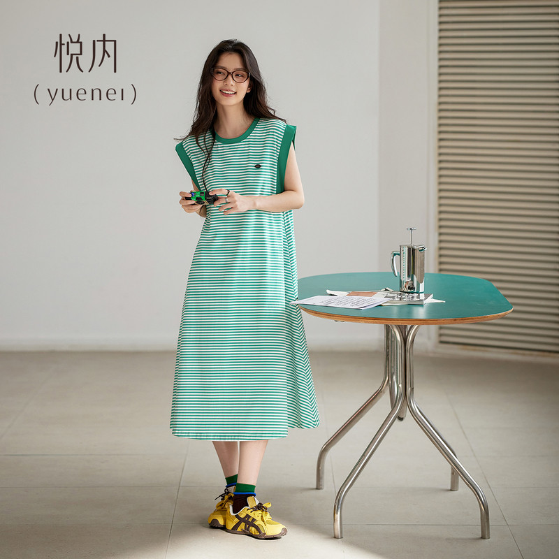 【商场同款】悦内女士纯棉睡裙图片
