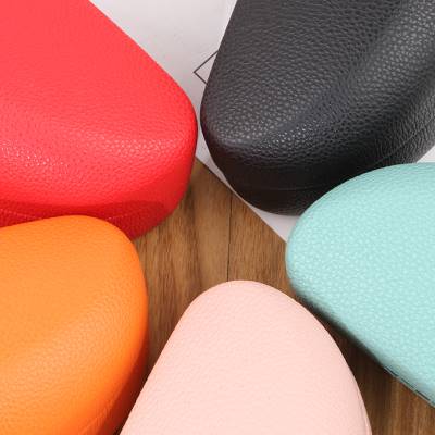 新款大号太阳镜盒子抗压硬铁盒彩色墨镜盒男女通用创意眼镜盒