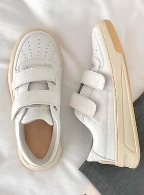 sheii苏茵茵笑脸女孩~Acn*魔术贴厚底运动休闲鞋女小白鞋板鞋