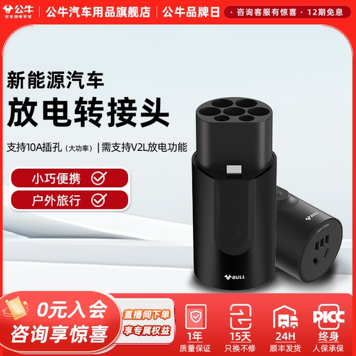 公牛新能源汽车放电枪器