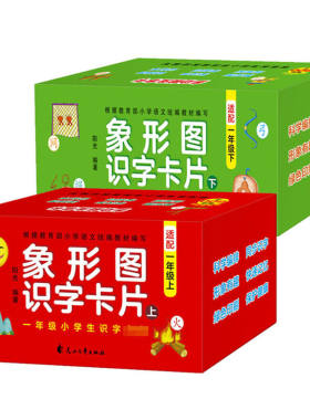 象形启蒙 象形图识字卡片 低幼儿童识字0-3岁认知卡早教启蒙读物看图识字卡片宝宝识图卡认字卡婴儿书籍育儿幼儿园教材畅销书籍