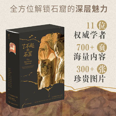 中国好书+赠藏书票 了不起的石窟 全景式解读中国十大石窟龟兹天梯山炳灵寺云冈榆林敦煌莫高窟响堂山龙门麦积山大足石刻 图文解读
