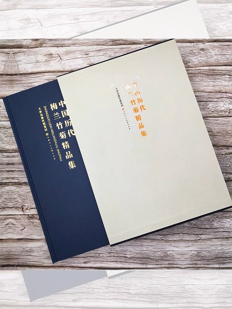 中国历代梅兰竹菊精品集名家册页梅竹山水林限石宋人花鸟草虫国画花卉技法画集中国画册艺术参考资料书 官方旗舰 天津人美