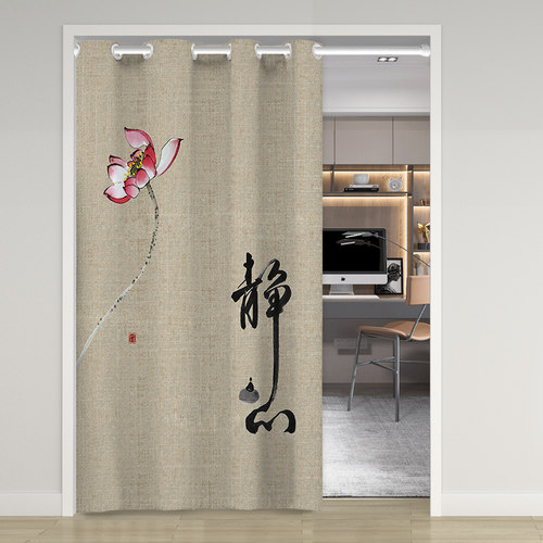 家用免打孔遮挡隔音门帘