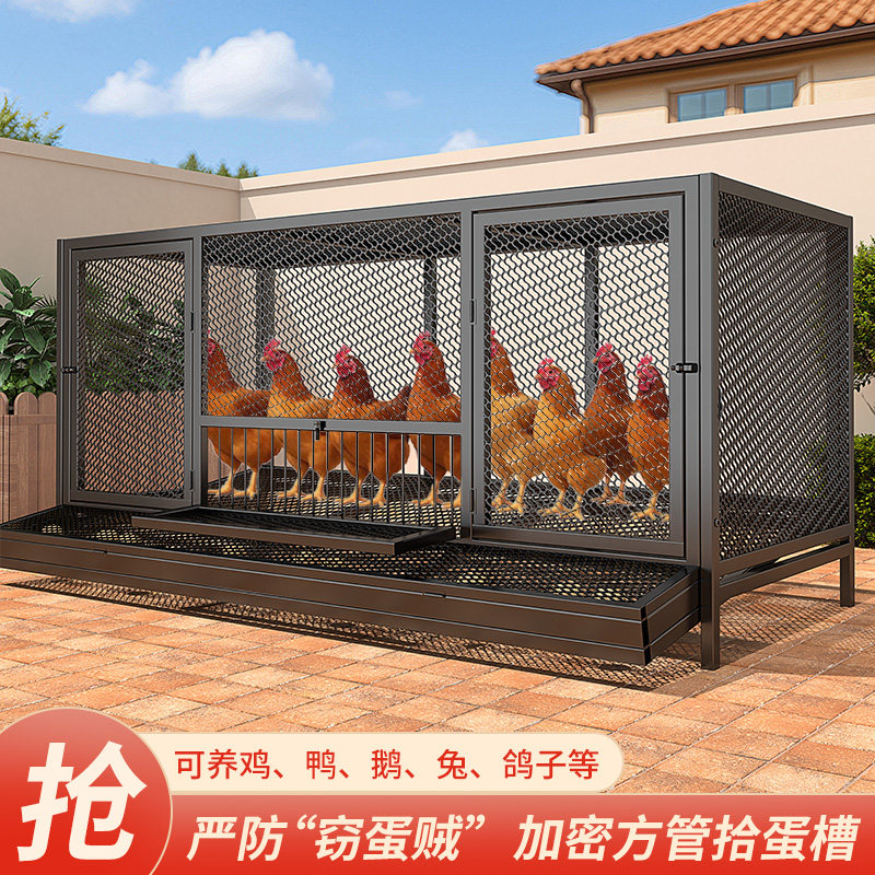 鸡笼子家用室外大号自动清粪新型农村养蛋鸡专用笼鸡窝鸭笼鸽子笼