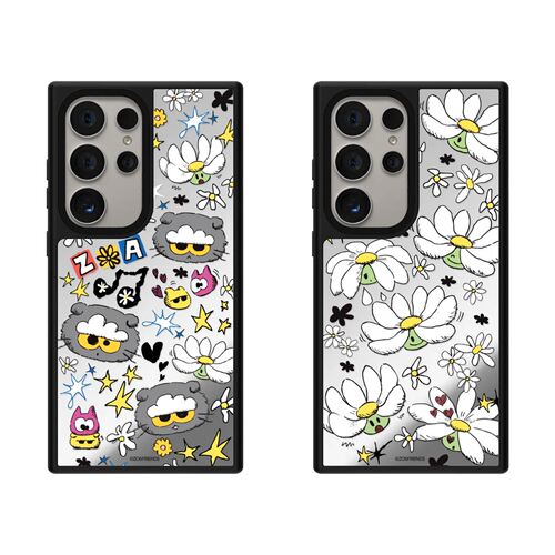 权志龙雏菊猫猫ZO&FRIENDS三星S26Ultra手机壳磁吸Magsafe适用SamsungS23u镜面S25Ultra防摔s24u/s25+保护套