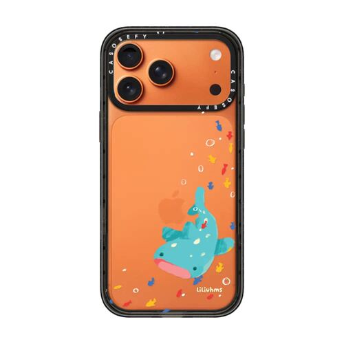 CASOSEFY联名Liliuhms兔兔倒影适用于iPhone17promax/18Pro/15plus明星同款12防摔13保护套可爱小兔14手机壳