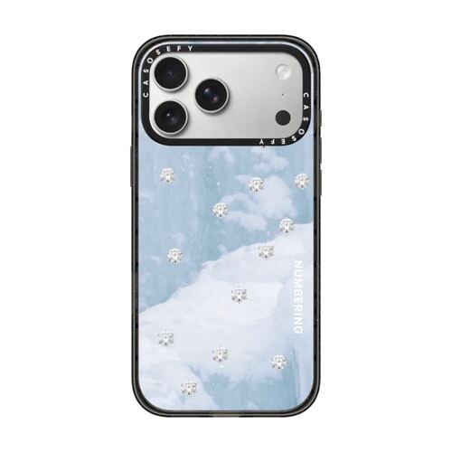 CASOSEFY联名NUMBERING金属小熊17promax适用苹果iphone18pro保护套防摔15明星网红同款Magsafe磁吸手机壳