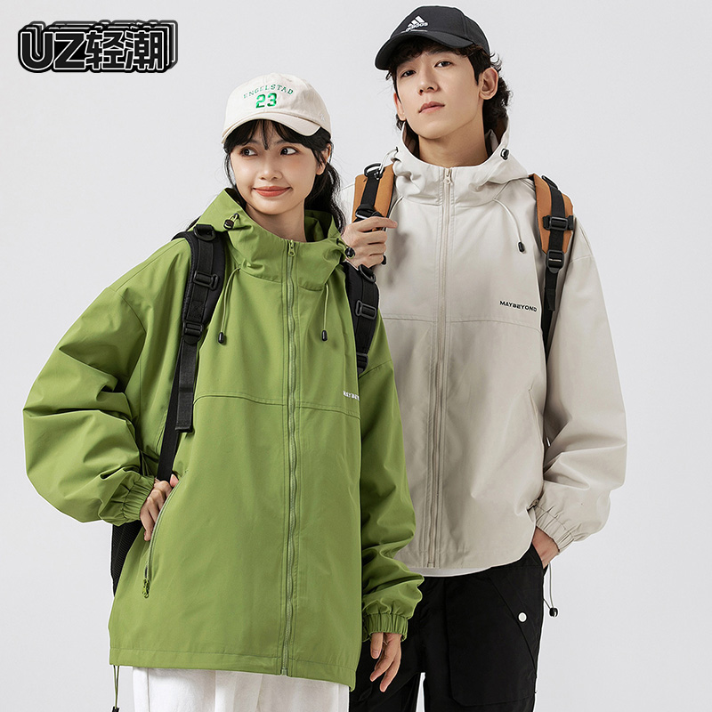 【小乐专享】UZ  25SS秋季新款时尚百搭潮流休闲宽松情侣款夹克