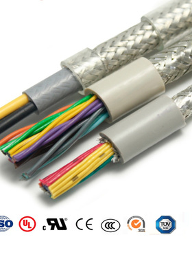 UL2725美标认证 柔性控制数据 双层屏蔽电缆 电子设备传输电缆