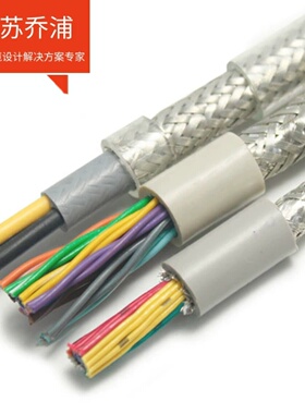 UL22187 对绞屏蔽柔性电缆 数控设备连接 TPE材质 美标认证环保线