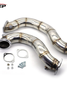 汽车排气歧管适用于BMW 宝马N54 135i 335is E90 E91 E92落水管