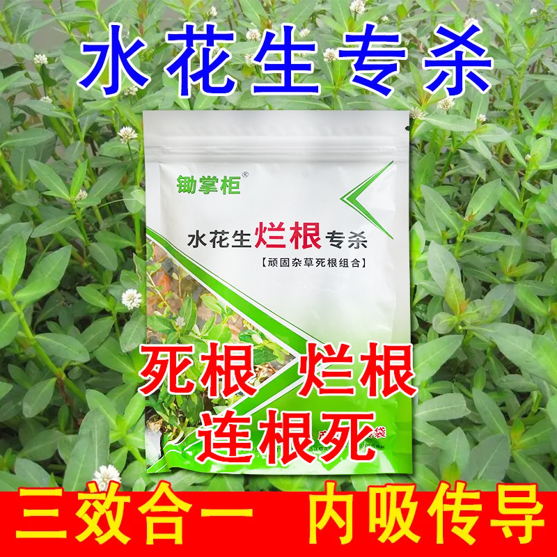 水花生克星烂根剂专杀连根除革命草莲子草水葫芦专用除草配方套装