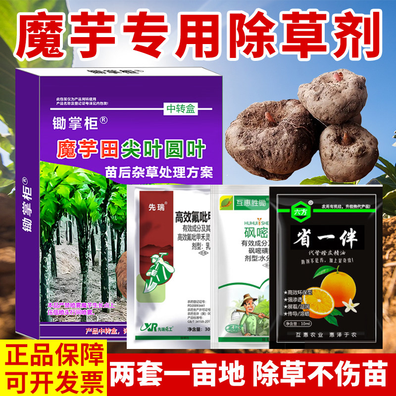 (厂家直销)魔芋苗后除草剂