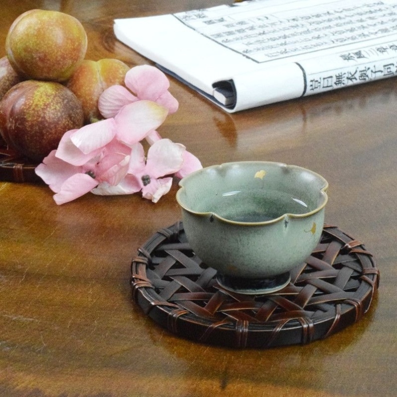 中式手工竹编壶垫养壶茶杯垫隔热垫养壶垫紫砂壶托茶垫子编织杯托