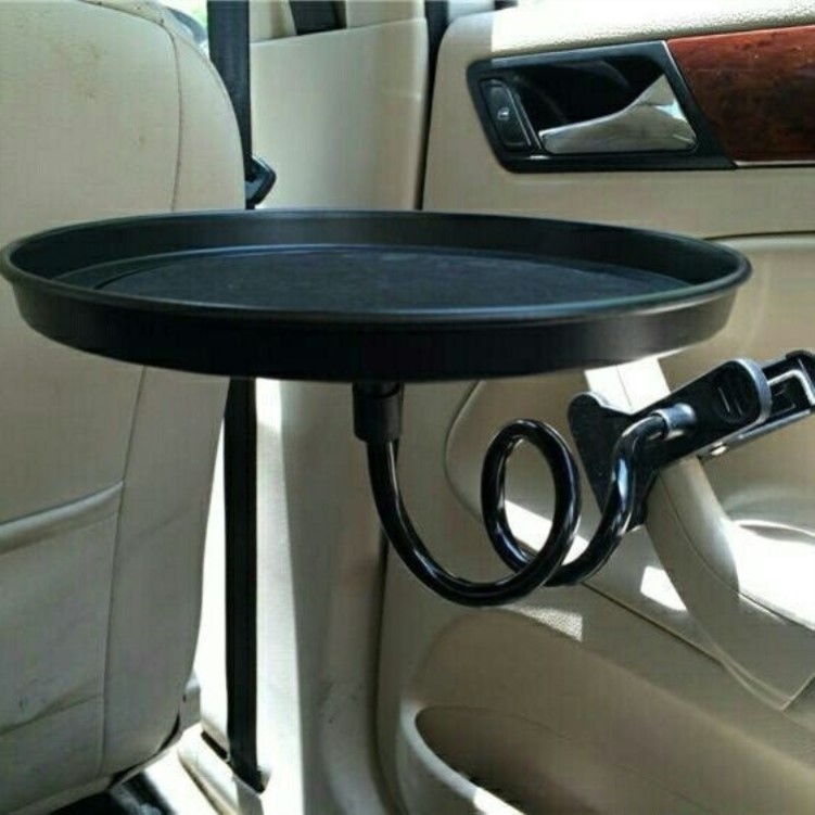 车载餐桌小桌板 方向盘副驾式商务 汽车座椅驾驶座餐盘主驾驶房车