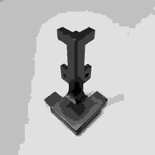 橱窗免拉手堵头封堵配件橱柜柜体阴角内外转角配件锌合金加厚材质