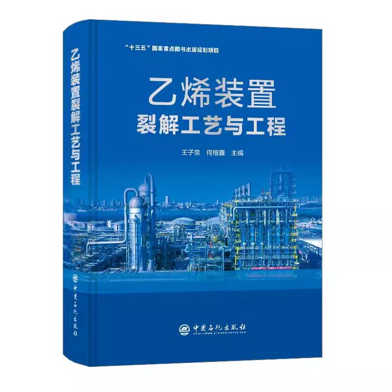 【2025新书】乙烯装置裂解工艺与工程 王子宗 裂解原料特性 裂解工艺原理操作参数选择 裂解炉工艺工程设计设备制造施工运行维护书