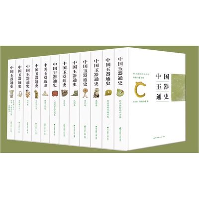 中国玉器通史（套装共12册）海天出版社 考古文献资料考古相关知识 中国玉文化历史面貌发展文学书籍