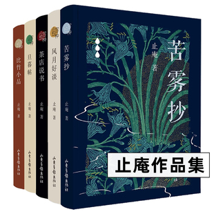 止庵小写五种系列 全5册 苦雾抄+风月好谈+比竹小品+茶店说书+旦暮帖 精装正版 谈鲁迅大全集作品集散文随笔书信 山东画报出版社