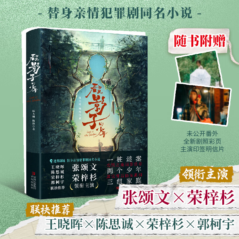 【正版】看不见影子的少年 一桩谜案两个少年三组家庭 张颂文荣梓杉领衔主演 狂飙之后张颂文主演迷雾剧场 亲情犯罪 国产悬疑剧