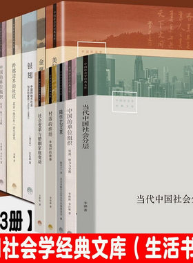 小镇喧嚣 中国社会学经典文库 13册 当代中国社会分层 毅著迎检开发收税征地维权故事等当代中国乡镇农村政治的观察论著社会学书籍