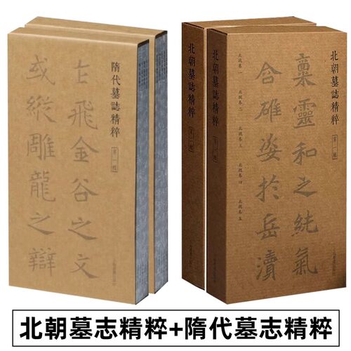 全套20册 北朝墓志精粹 隋代墓志精粹 第一辑+第二辑 北魏西魏卷北周卷书法作品毛笔字帖毛笔书法教程作品书法篆刻历代书法艺术