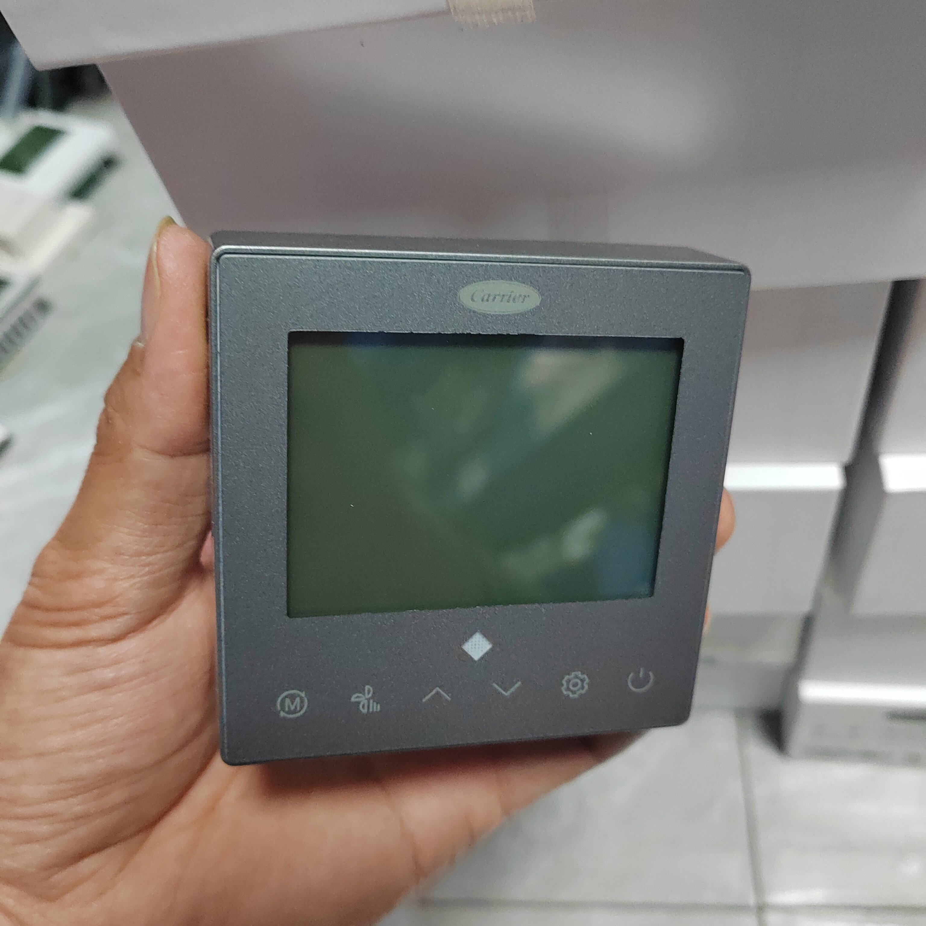 灰色全新适用于原装开利中央空调线控器 3芯手操器控制面板 WiFi