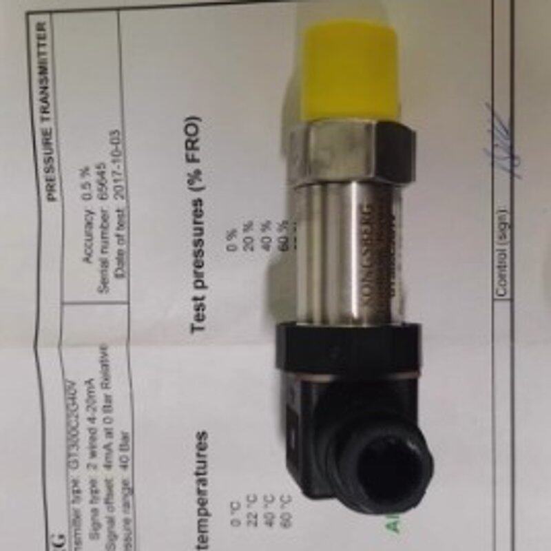 可维修康士伯格KONGSBERG压力传感器,型号GT300C2G1议价