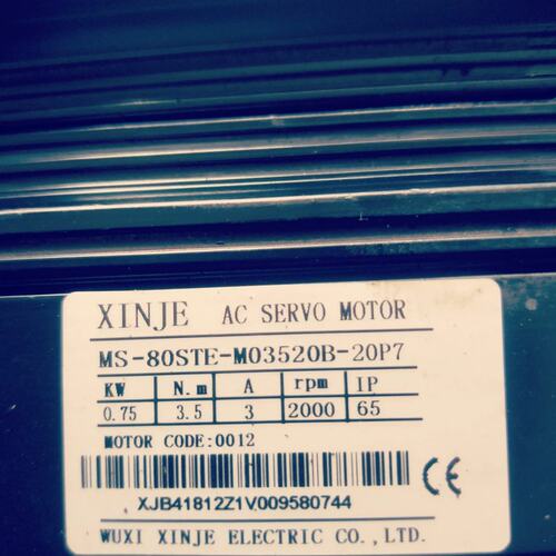 可维修三台信倢750W伺服电机，型号Ms-80sTE-M03520议价