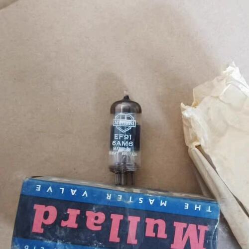 可维修大盾EF91 6AM6 原盒 电子管议价