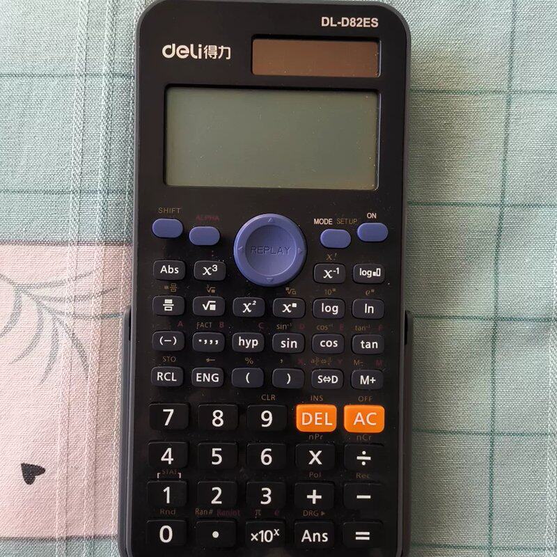 可维修得力函数型计算器 型号 DL-D82ES议价