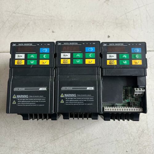 可维修变频器1.5KW 3G3TA-A4015 。成色议价