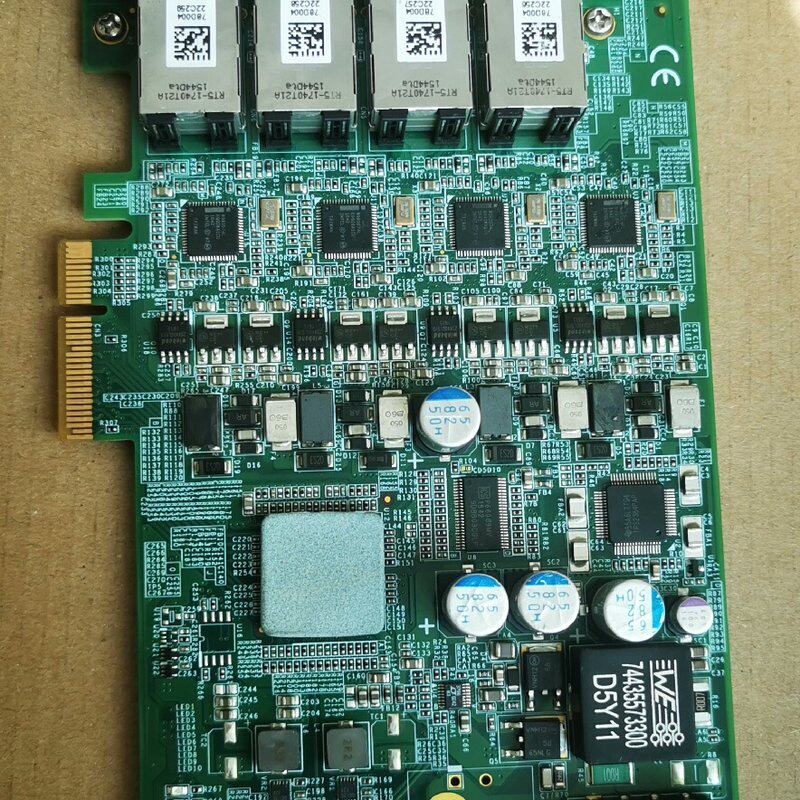 可维修PCIe-CZ4+,4通道图像采集卡,POE千兆网卡议价