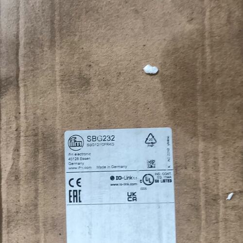 可维修IFM/易福门， 流量计/流量传感器， SBG232，1议价