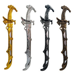 COS道具武器装备击剑王子剑海盗剑佐罗剑 塑料西洋剑影视表演兵器