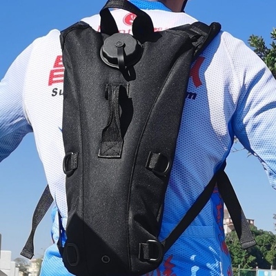 战术户外双肩水袋背包旅行骑行登山战术水袋皮囊连内胆3L水袋包