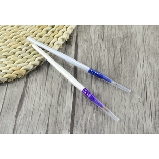 带盖帽单支装涂抹睫毛增长液专用刷精细眼线刷化妆小细尖刷子