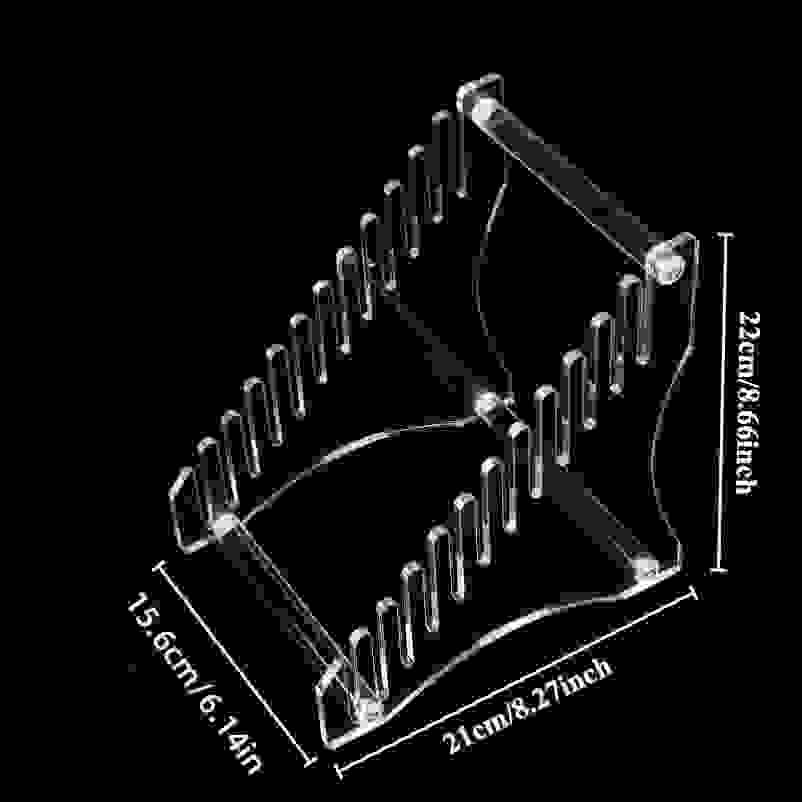 透明亚克力CD展示架专辑唱片居家收纳支架落地式可拆卸
