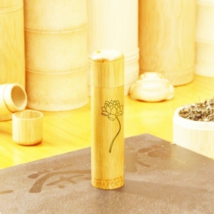 手工竹制罐子金丝罐螺口密封紫竹玉竹梅妃斑竹迷你竹茶叶包装竹罐