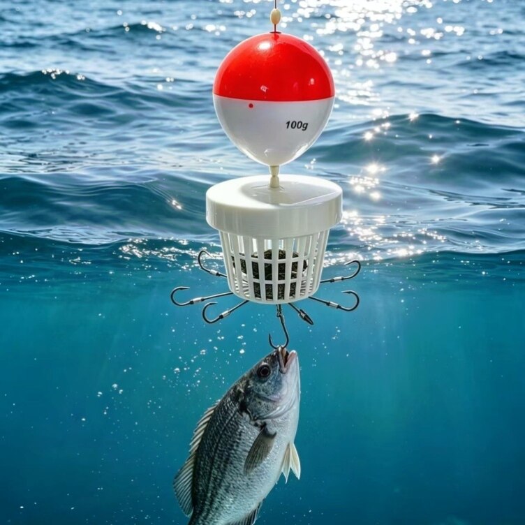 新款悬浮红眼神器钓血滴子高配版神器鱼钩挂鸡肠的钓鱼神器黑科技