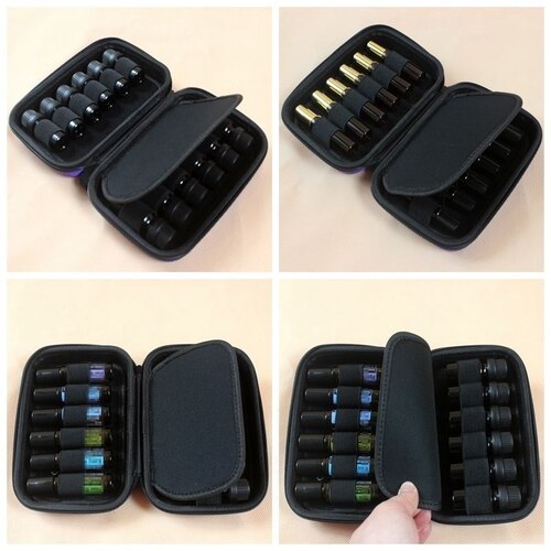 精油包 口红收纳 EVA 10ML 12支装滚珠瓶精油收纳包网红大容量ins